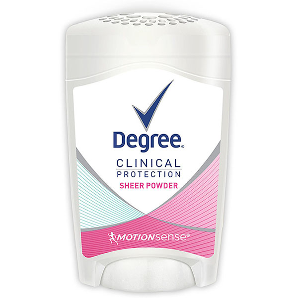 Купить дезодорант для женщин Degree Clinical Protection Sheer Powder Antiperspirant