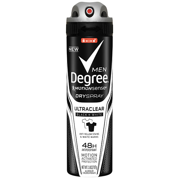 Купить дезодорант для мужчин Degree Men UltraClear Black + White Antiperspirant Dry Spray