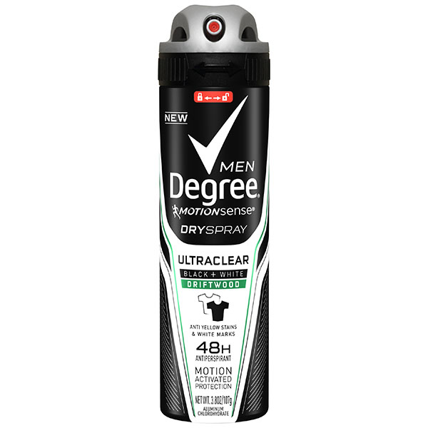 Купить дезодорант для мужчин Degree Men UltraClear Black + White Driftwood Antiperspirant Dry Spray
