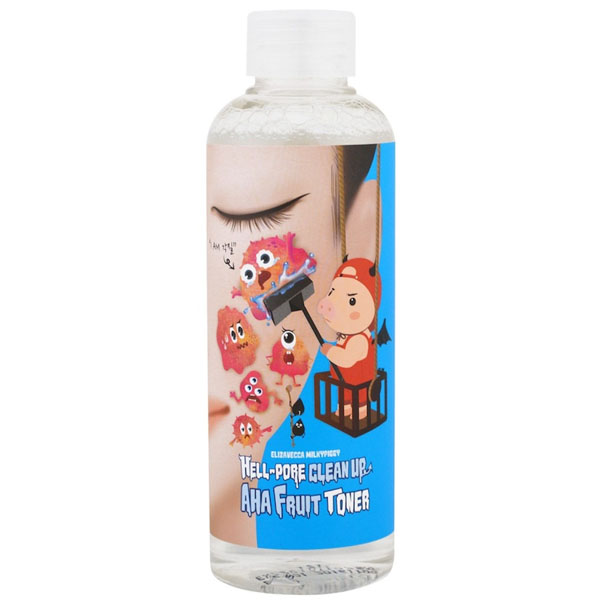 Купить пилинг-тоник для лица Elizavecca Milky Piggy Hell-Pore Clean Up Aha Fruit Toner