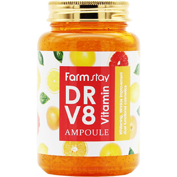 Купить сыворотку для лица FarmStay Dr-V8 Vitamin Ampoule