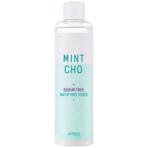 Купить тонер для лица A’pieu Mint Cho Sebum Free Mattifying Toner