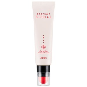 Купить крем для рук и бальзам для губ A’pieu Perfume Signal Hand Cream & Lip Balm Camellia