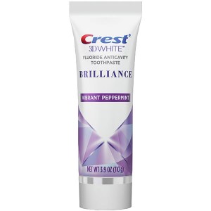 Купить зубную пасту Crest 3D White Brilliance Toothpaste Mesmerizing Mint 110 g