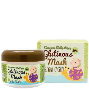 Купить ночную крем-маску Elizavecca Milky Piggy Glutinous 80% Mask Snail Cream Киев, Украина