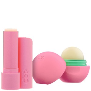 Купить набор бальзамов для губ EOS Lasting Hydration Lip Care Strawberry Sorbet Lip Balm Sphere and Stick 