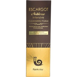 Купить пенку для умывания FarmStay Escargot Noblesse Intensive Cleansing Foam Киев, Украина