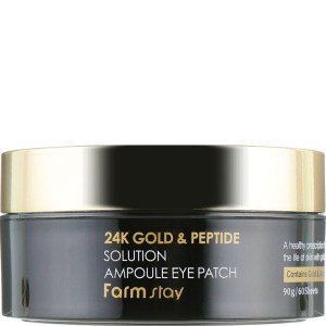 Цена патчей для глаз FarmStay 24K Gold Peptide Solution Ampoule Eye Patch