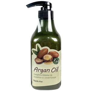Купить шампунь-кондиционер для волос FarmStay Argan Oil Complete Volume Up Shampoo & Conditioner