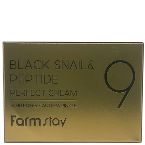 Купить крем для лица FarmStay Black Snail Peptide 9 Perfect Cream Киев, Украина