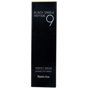 Купить сыворотку для лица FarmStay Black Snail & Peptide 9 Perfect Serum Киев, Украина