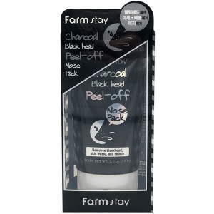 Купить маску-пленку для очищения носа FarmStay Charcoal Black Head Peel-off Nose Pack Киев, Украина
