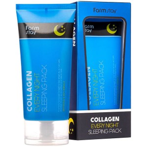 Купить маску для лица FarmStay Collagen Every Night Sleeping Pack Киев, Украина
