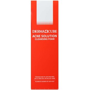 Купить пенку для умывания FarmStay Derma Cube Acne Solution Cleansing Foam Киев, Украина