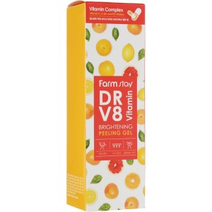 Купить пилинг-гель для лица FarmStay DR-V8 Vitamin Brightening Peeling Gel Киев, Украина