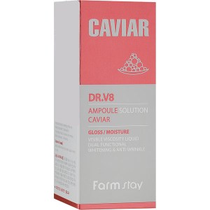 Купить сыворотку для лица FarmStay DR.V8 Ampoule Solution Caviar Киев, Украина