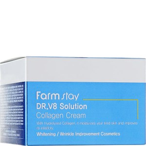 Купить крем для лица FarmStay DR.V8 Solution Collagen Cream Киев, Украина