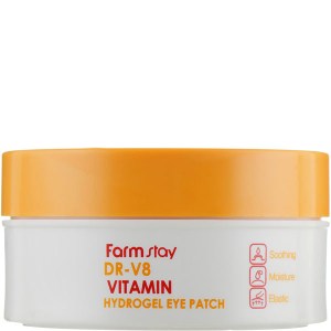 Цена патчей для глаз FarmStay Dr.V8 Vitamin Hydrogel Eye Patch