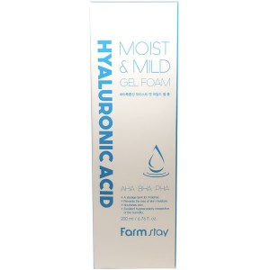 Купить пенку для умывания FarmStay Hyaluronic Acid Moist & Mild Gel Foam Киев, Украина