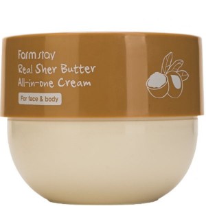 Купить крем для лица и тела FarmStay Real Shea Butter All-in-One Cream Киев, Украина