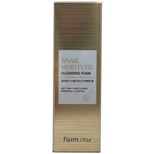 Купить пенку для умывания FarmStay Snail Moisture Cleansing Foam Киев, Украина