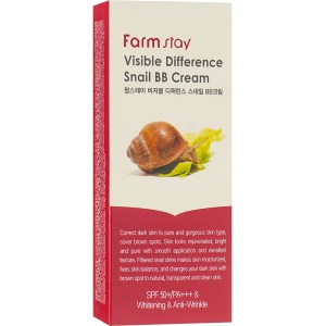 Купить ВВ крем FarmStay Visible Difference Snail BB Cream SPF50+ PA+++ Киев, Украина
