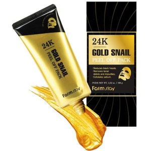 Купить маску для лица FarmStay 24K Gold Snail Peel Off Pack Киев, Украина