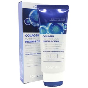 Купить ВВ-праймер FarmStay Collagen Water Full Moist Primer B.B Cream SPF50+/PA+++ Киев, Украина