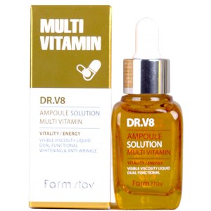 Купить сыворотку для лица FarmStay Dr.V8 Ampoule Solution Multi Vitamin Киев, Украина