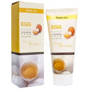 Купить пенку для умывания FarmStay Pure Cleansing Foam Egg Киев, Украина
