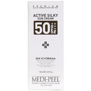 Купить солнцезащитный крем для лица Medi Peel Active Silky Sun Cream SPF50+ PA+++ Киев, Украина