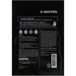 Состав тканевой маски для лица Medi Peel Hyaluron 100 Rose Energy Tox