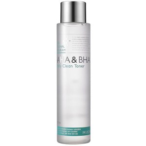 Купить тонер-пилинг с кислотами Mizon AHA & BHA Daily Clean Toner
