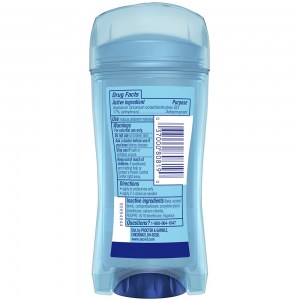 Состав дезодоранта-антиперспиранта Secret Outlast Sweat & Odor Protecting Powder Clear Gel Antiperspirant 