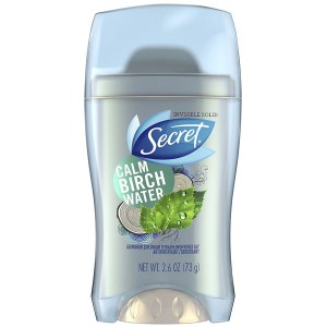 Купить дезодорант Secret Calm Birch Water Invisible Solid Antiperspirant