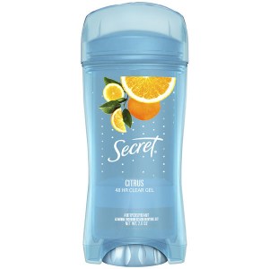 Купить дезодорант-антиперспирант Secret Citrus 48 HR Clear Gel Antiperspirant