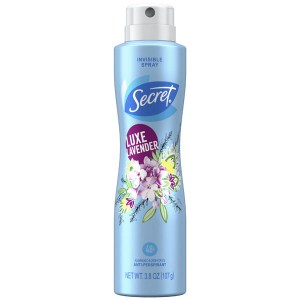 Купить дезодорант Secret Luxe Lavender Invisible Spray Antiperspirant