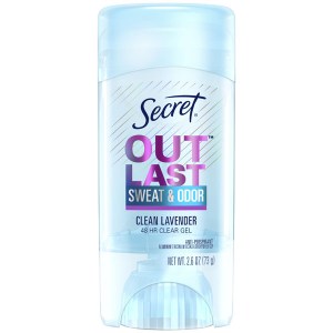 Купить дезодорант Secret Outlast Sweat & Odor Clean Lavander Clear Gel Antiperspirant