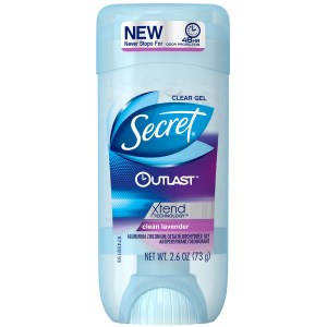 Купить дезодорант Secret Outlast Xtend Clean Lavander Clear Gel Antiperspirant