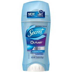 Купить дезодорант Secret Outlast Xtend Completely Clean Invisible Solid Antiperspirant