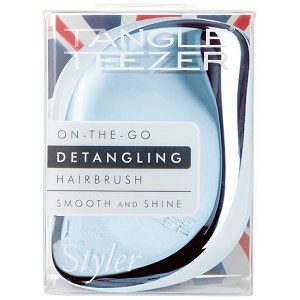Цена расчески для волос Tangle Teezer Compact Styler Collectables Sky Blue Delight Chrome