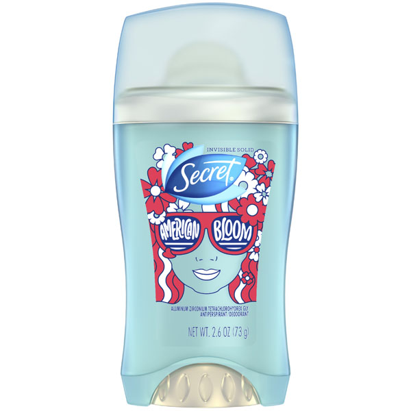 Купить дезодорант Secret American Bloom Invisible Solid Antiperspirant