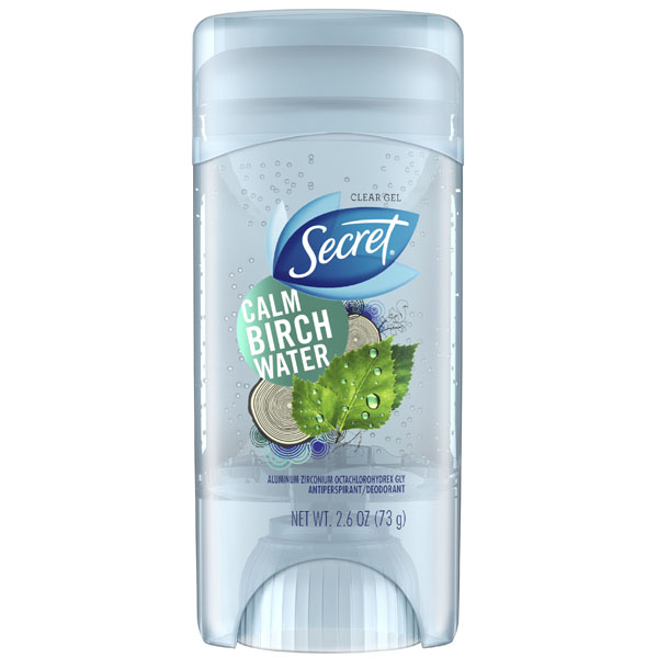 Купить дезодорант Secret Clear Calm Birch Water Gel Antiperspirant