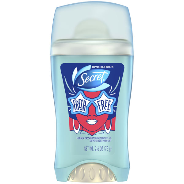 Купить дезодорант Secret Fresh Free Invisible Solid Antiperspirant
