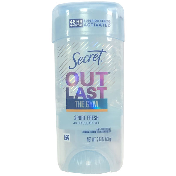 Купить дезодорант-антиперспирант Secret Outlast The Gym Sport Fresh Gel Antiperspirant