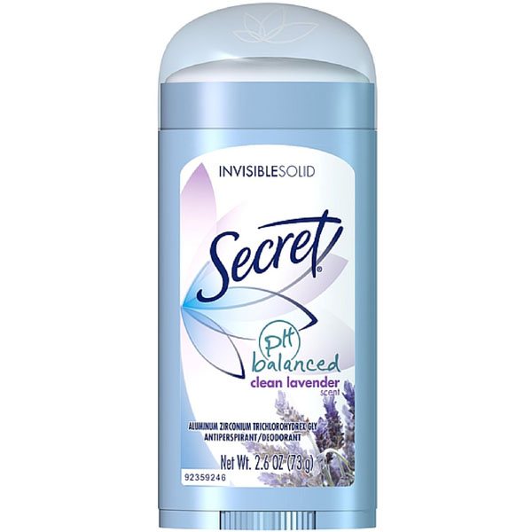 Купить дезодорант Secret PH Balanced Clean Lavender Invisible Solid Antiperspirant