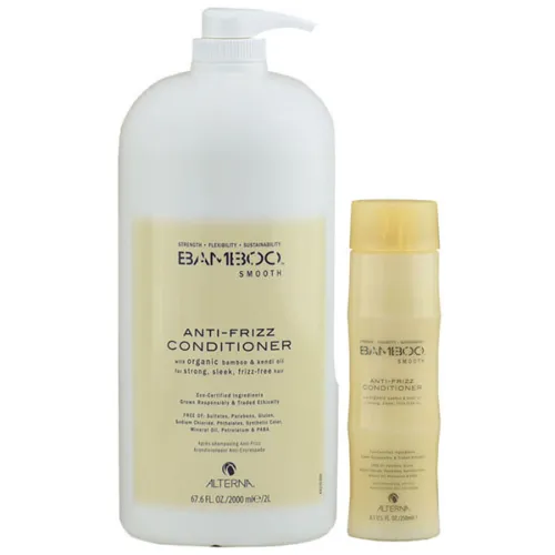 Розгладжуючий кондиціонер для волосся Alterna Bamboo Smooth Anti-Frizz Conditioner з екстрактом бамбука, 250 мл.