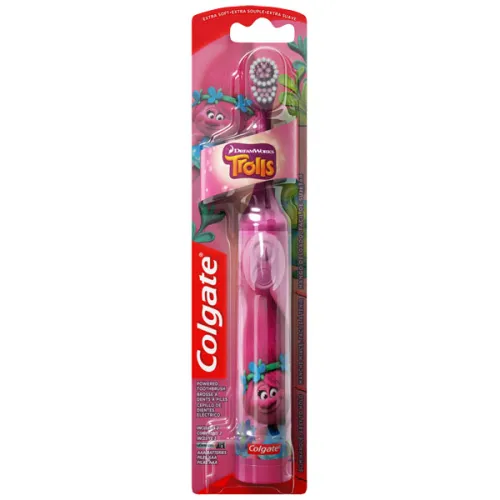 Детская электрическая зубная щетка «тролли» Colgate Kids Battery Powered Toothbrush Trolls