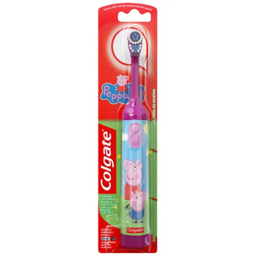 Детская электрическая зубная щетка «свинка пеппа» Colgate Kids Battery Powered Toothbrush Peppa Pig