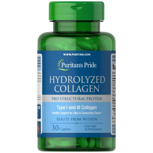 Гидролизованный коллаген Puritan’s Pride Hydrolyzed Collagen, 1000 мг.